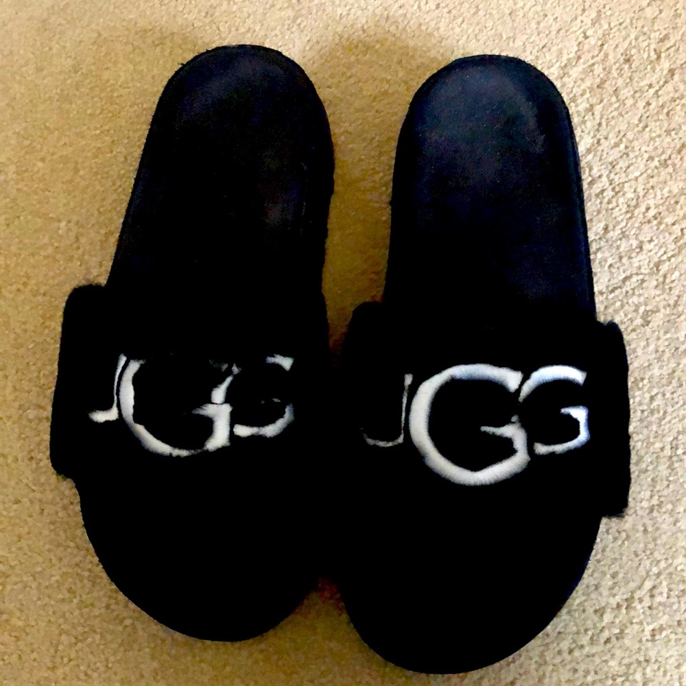 Ugg black slippers